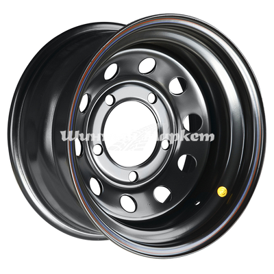 ДискOff-Road Wheels Ленд Ровер 8JxR16 PCD5x165.1 ET-24 DIA125, Чёрный матовый