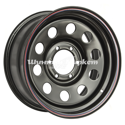 ДискOff-Road Wheels Ниссан Навара D40 3.0TD 8JxR17 PCD6x114.3 ET25 DIA66, Чёрный матовый