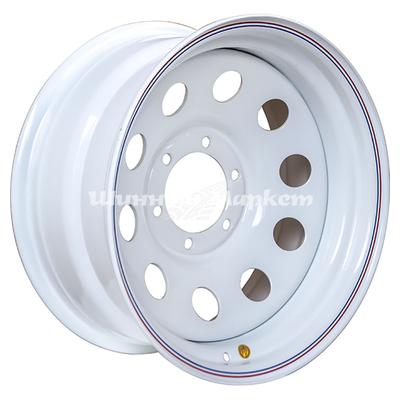 ДискOff-Road Wheels Тойота Ниссан 7JxR16 PCD6x139.7 ET30 DIA110, Белый