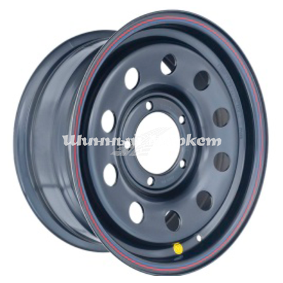 ДискOff-Road Wheels УАЗ Х 7JxR16 PCD5x139.7 ET25 DIA110, Чёрный матовый