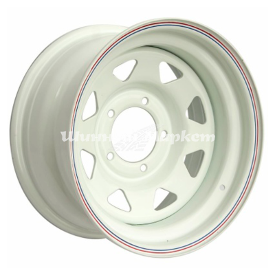 ДискOff-Road Wheels УАЗ (треуг. мелкий) 7JxR15 PCD5x139.7 ET0 DIA110, Белый