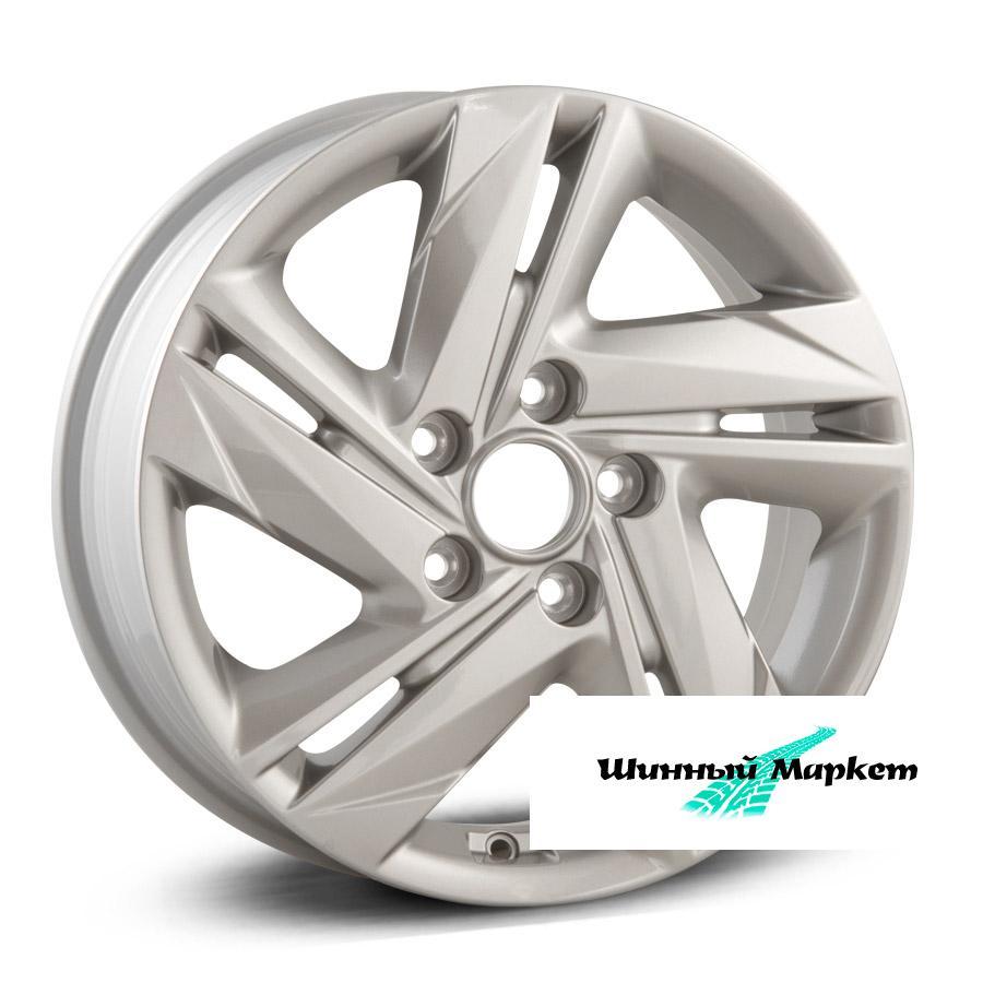 ДискLegeArtis 16 Creta 6JxR16 PCD5x114.3 ET43 DIA67.1, серебристый