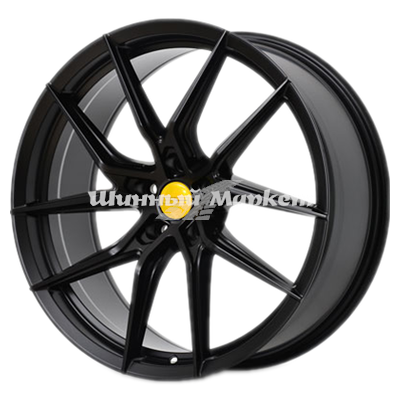 ДискPDW CORSA 8JxR18 PCD5x112 ET41 DIA57.1, черный глянцевый с полировкой