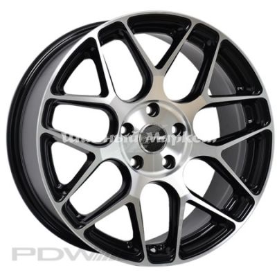 ДискPDW P40SC 8JxR18 PCD5x108 ET40 DIA67.1, ЧЕРНЫЙ МАТОВЫЙ