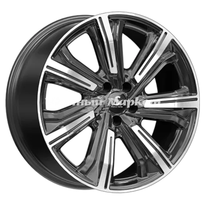 ДискLegeArtis КР1067 Kleemann 8.5JxR20 PCD5x114.3 ET48 DIA67.1, Чёрный глянцевый с полированной лицевой частью