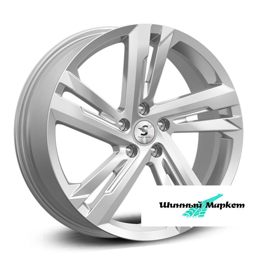 ДискLegeArtis КР002 Tiguan 7JxR19 PCD5x112 ET43 DIA57.1, насыщенный серебристый