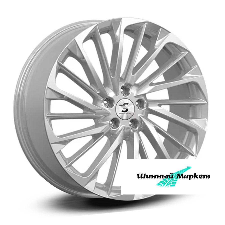 ДискLegeArtis КР005 (Evoque) 8JxR20 PCD5x108 ET40 DIA63.4, насыщенный серебристый