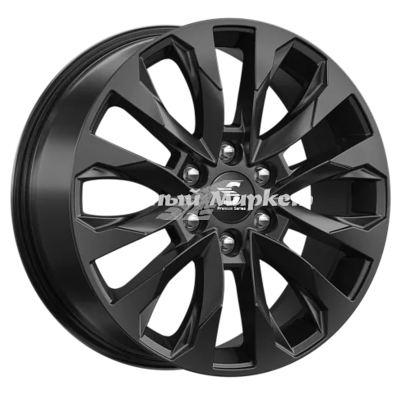 ДискLegeArtis КР007 Haval H9 8JxR20 PCD6x139.7 ET42 DIA75.1, Чёрный матовый