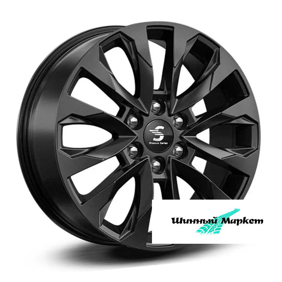 ДискLegeArtis КР007 Pajero Sport 8JxR20 PCD6x139.7 ET38 DIA67.1, черный глянцевый