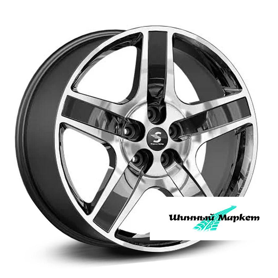 ДискLegeArtis КР008 Audi Q5 8.5JxR20 PCD5x112 ET34 DIA66.6, Темно - серый глянцевый с полированной лицевой поверхностью