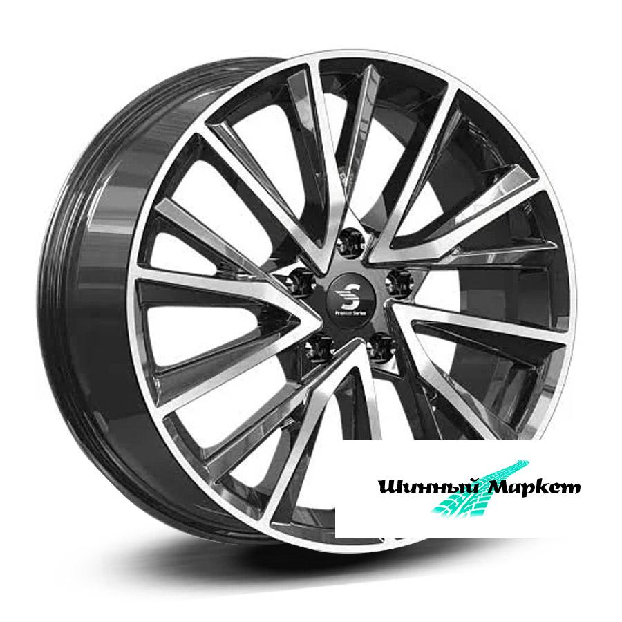 ДискLegeArtis КР010 RAV4 7.5JxR18 PCD5x114.3 ET45 DIA60.1, черный глянцевый с полировкой