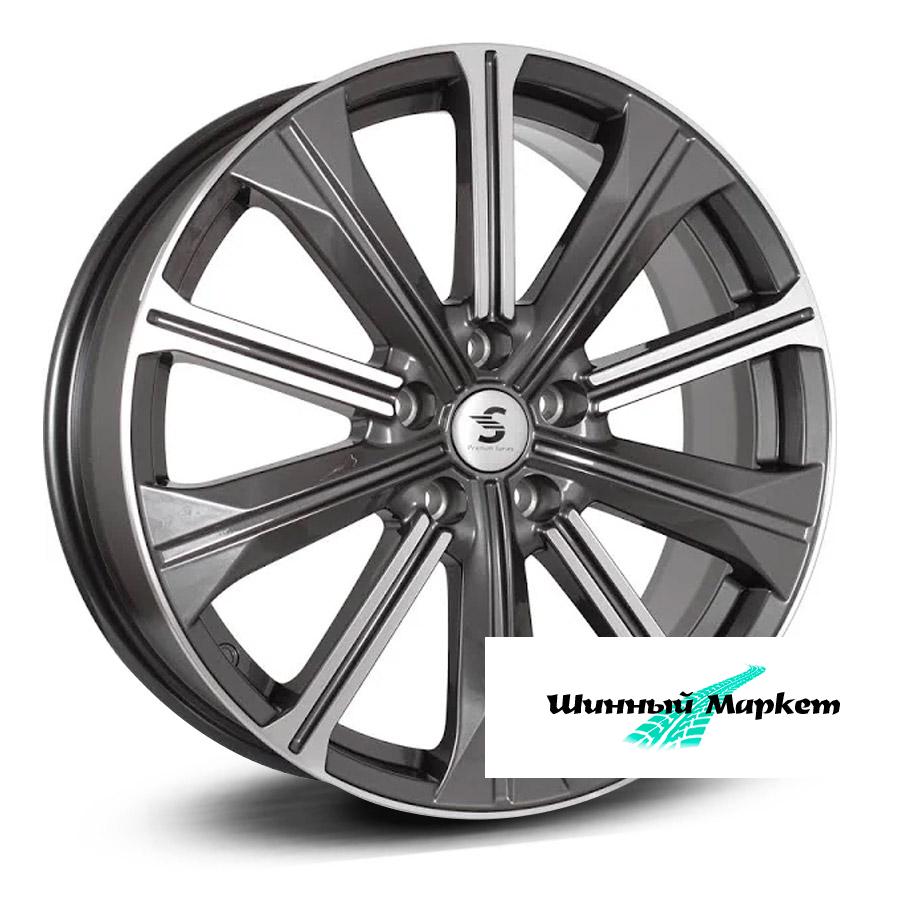 ДискLegeArtis КР013 Audi Q5 7JxR19 PCD5x112 ET34 DIA66.6, Темно - серый глянцевый с полированной лицевой поверхностью