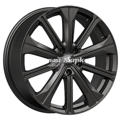 ДискLegeArtis КР013 Captiva 7JxR19 PCD5x115 ET45 DIA70.2, Чёрный матовый