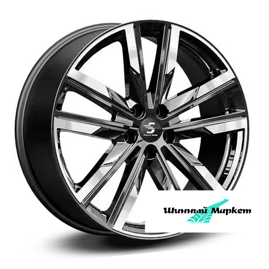 ДискLegeArtis КР014 Audi Q5 8JxR20 PCD5x112 ET39 DIA66.6, черный глянцевый с полировкой