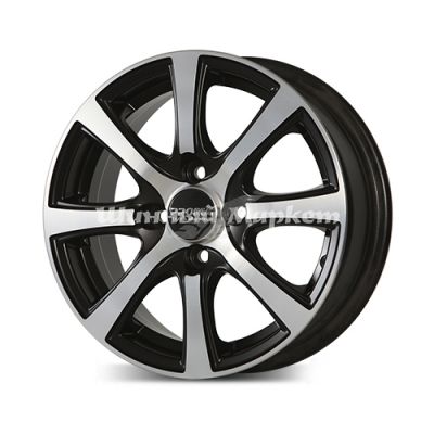 ДискPROMA Колизей 6JxR15 PCD4x100 ET40 DIA60.1, темно-серый с полировкой