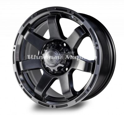 ДискRace Ready CSS4420 7.5JxR17 PCD6x139.7 ET25 DIA106.1, Графит глянцевый с проточенной полкой