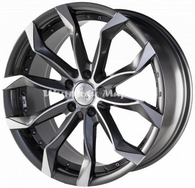 ДискRace Ready CSS5320 8JxR18 PCD5x112 ET35 DIA66.6, Графит глянцевый с проточкой