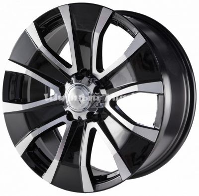 ДискRace Ready CSS9030 8JxR18 PCD6x139.7 ET20 DIA106.1, Чёрный глянцевый с проточкой