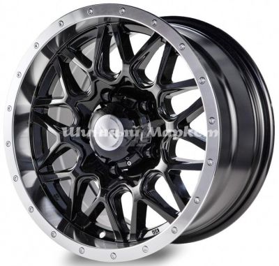 ДискRace Ready CSSD2734 8JxR16 PCD6x139.7 ET10 DIA110.5, Черный глянец с проточенным ободом