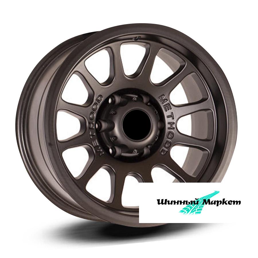 ДискRC Racing Belfast 8JxR16 PCD6x139.7 ET-15 DIA106.1, черный матовый