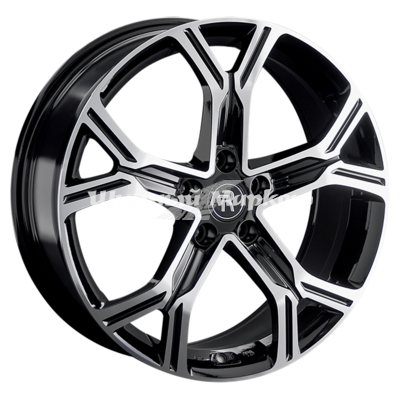 ДискReplay CHG25 8JxR19 PCD5x114.3 ET49.5 DIA60.1, черный полностью полированный