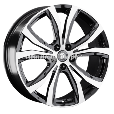 ДискReplay GS20 8JxR18 PCD5x114.3 ET39 DIA67.1, черный полностью полированный