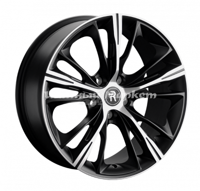 ДискReplay HV67 8JxR18 PCD5x114.3 ET37 DIA66.6, черный матовый полированный