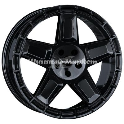 ДискReplay JT7 7JxR18 PCD5x108 ET38 DIA60.1, черный полностью полированный