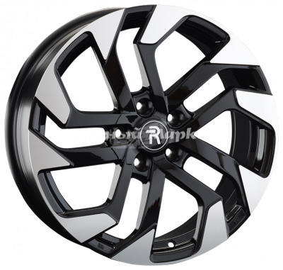 ДискReplay LX119 7.5JxR18 PCD5x114.3 ET35 DIA60.1, черный полностью полированный