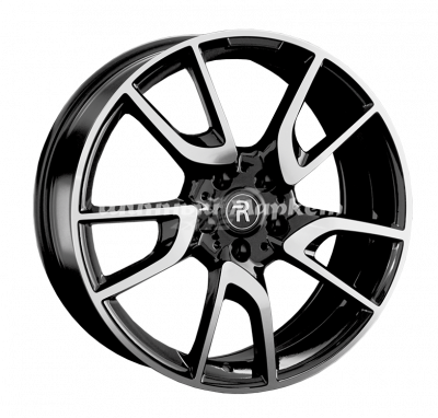 ДискReplay MR256 8JxR19 PCD5x112 ET52 DIA66.6, черный полностью полированный