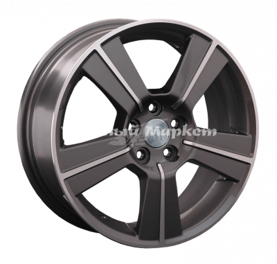 ДискReplay SK113 6.5JxR16 PCD5x100 ET43 DIA57.1, насыщенный темно-серый полностью полированный