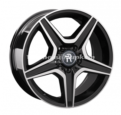 ДискReplay SK202 8JxR17 PCD5x112 ET40 DIA57.1, черный полностью полированный