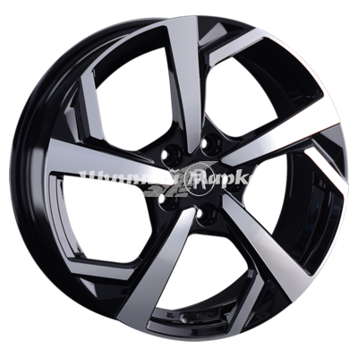 ДискReplay TY322 7JxR18 PCD5x114.3 ET35 DIA60.1, черный полностью полированный