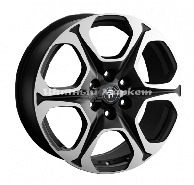 ДискReplay TY401 8JxR20 PCD6x139.7 ET60 DIA95.1, черный матовый полированный