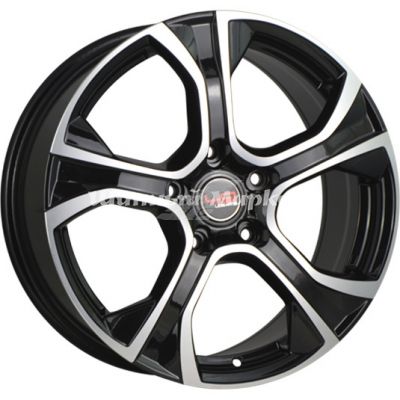 ДискLegeArtis concept-a511 8JxR18 PCD5x112 ET31 DIA66.6, черный полностью полированный