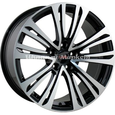 ДискLegeArtis concept-a529 7.5JxR17 PCD5x112 ET39 DIA66.6, черный полностью полированный