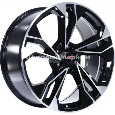 ДискLegeArtis concept-a538 8.5JxR19 PCD5x112 ET27 DIA66.6, черный полностью полированный