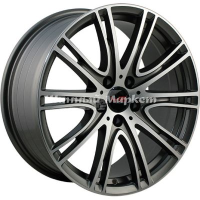 ДискLegeArtis concept-b532 8.5JxR19 PCD5x112 ET25 DIA66.6, насыщенный темно-серый полностью полированный