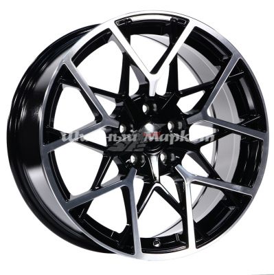 ДискLegeArtis concept-b547 8JxR18 PCD5x112 ET30 DIA66.6, черный полностью полированный