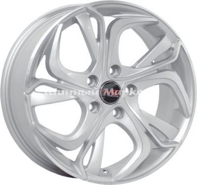 ДискLegeArtis concept-ci543 7JxR17 PCD4x108 ET24 DIA65.1, серебристый полностью полированный