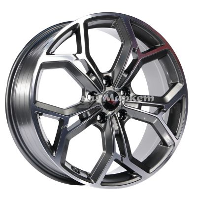 ДискLegeArtis concept-hnd532 6.5JxR17 PCD5x114.3 ET48 DIA67.1, насыщенный темно-серый полностью полированный