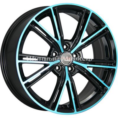 ДискLegeArtis concept-lr504 8JxR20 PCD5x108 ET45 DIA63.3, черный + синий