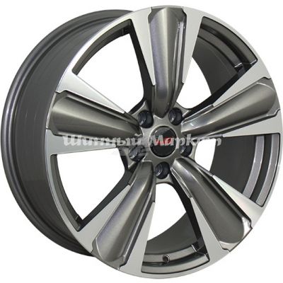 ДискLegeArtis concept-lx526 8JxR18 PCD5x114.3 ET30 DIA60.1, насыщенный темно-серый полностью полированный