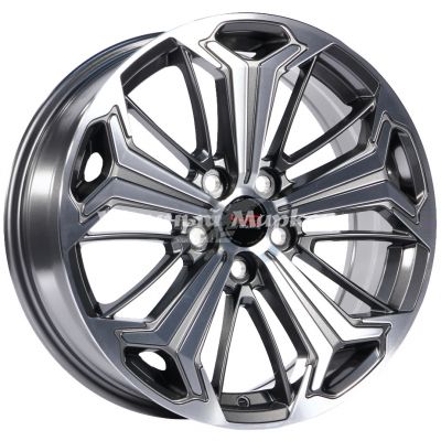 ДискLegeArtis concept-lx531 7JxR17 PCD5x114.3 ET35 DIA60.1, насыщенный темно-серый полностью полированный