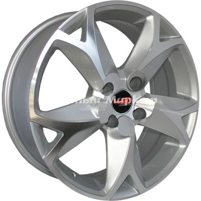 ДискLegeArtis concept-mi544 7JxR17 PCD5x114.3 ET38 DIA67.1, серебристый полностью полированный