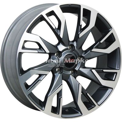 ДискLegeArtis concept-mi552 7JxR18 PCD5x114.3 ET38 DIA67.1, насыщенный темно-серый полностью полированный