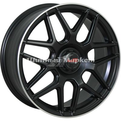 ДискLegeArtis concept-mr541 9JxR19 PCD5x112 ET20 DIA66.6, черный матовый с полированной полосой по ободу