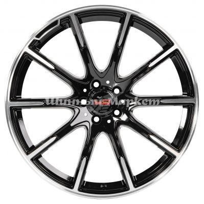 ДискLegeArtis concept-mr544 1JxR21 PCD5x112 ET62.5 DIA66.6, черный полностью полированный