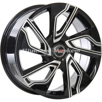 ДискLegeArtis concept-ns502 6.5JxR16 PCD5x114.3 ET40 DIA66.1, черный полностью полированный