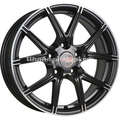 ДискLegeArtis concept-ns534 6.5JxR16 PCD5x114.3 ET40 DIA66.1, черный матовый полированный